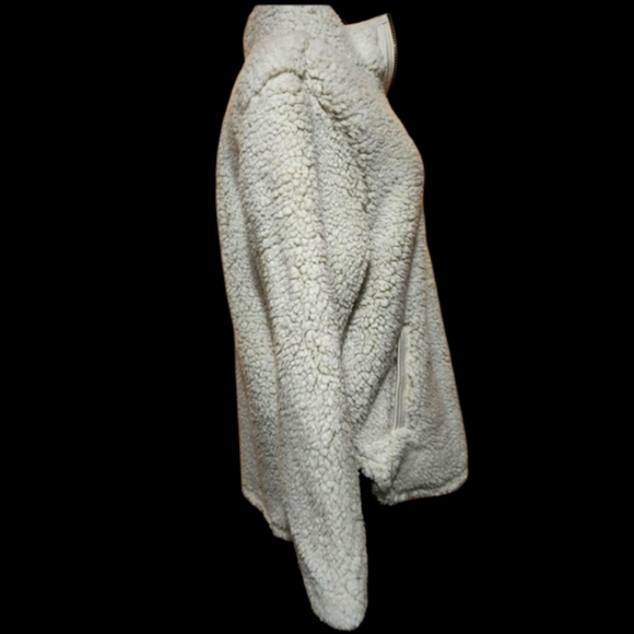 COZY SHERPA size XL  super soft pullover with pockets - Picture 3 of 11